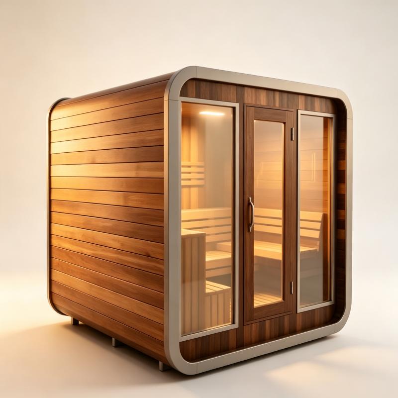 Spa And Wellness Hotel - Cabine de Sauna de Luxo Personalizada