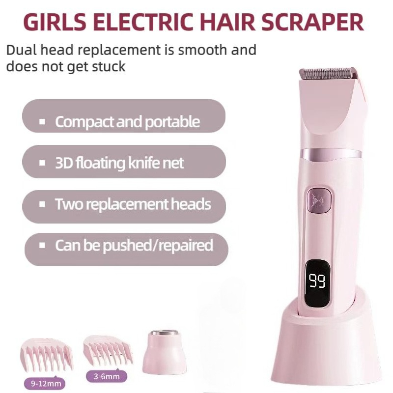 Epilator Wireless - Aparador Elétrico de Biquíni para Mulheres,
