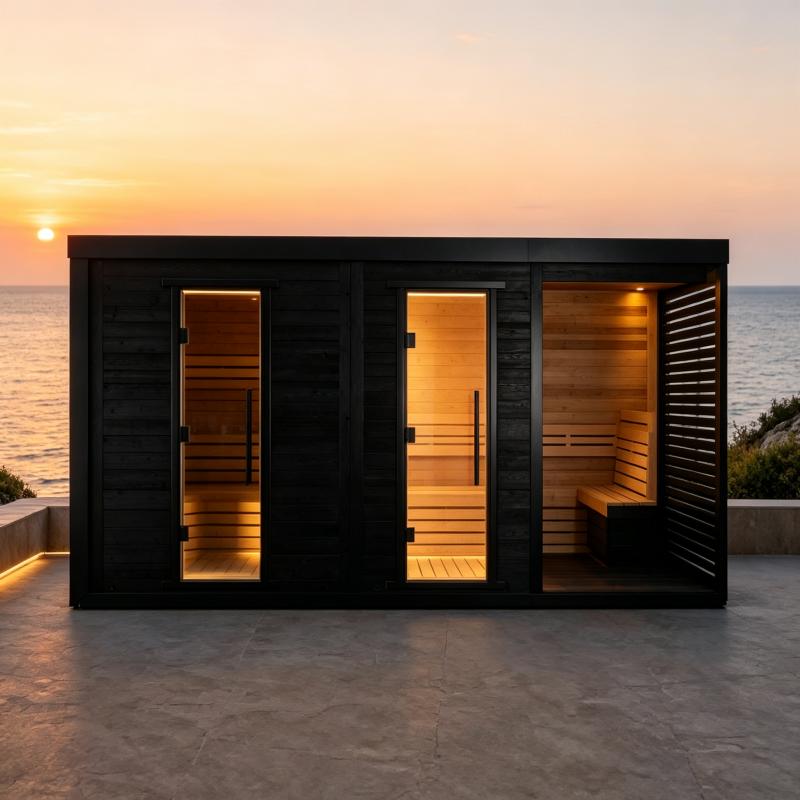 Sauna de Madeira Personalizada - Wellness Resort Spa avaliação e preço