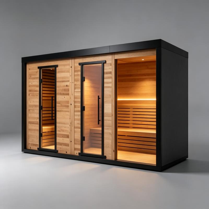 Sauna de Madeira Personalizada - Wellness Resort Spa avaliação e preço