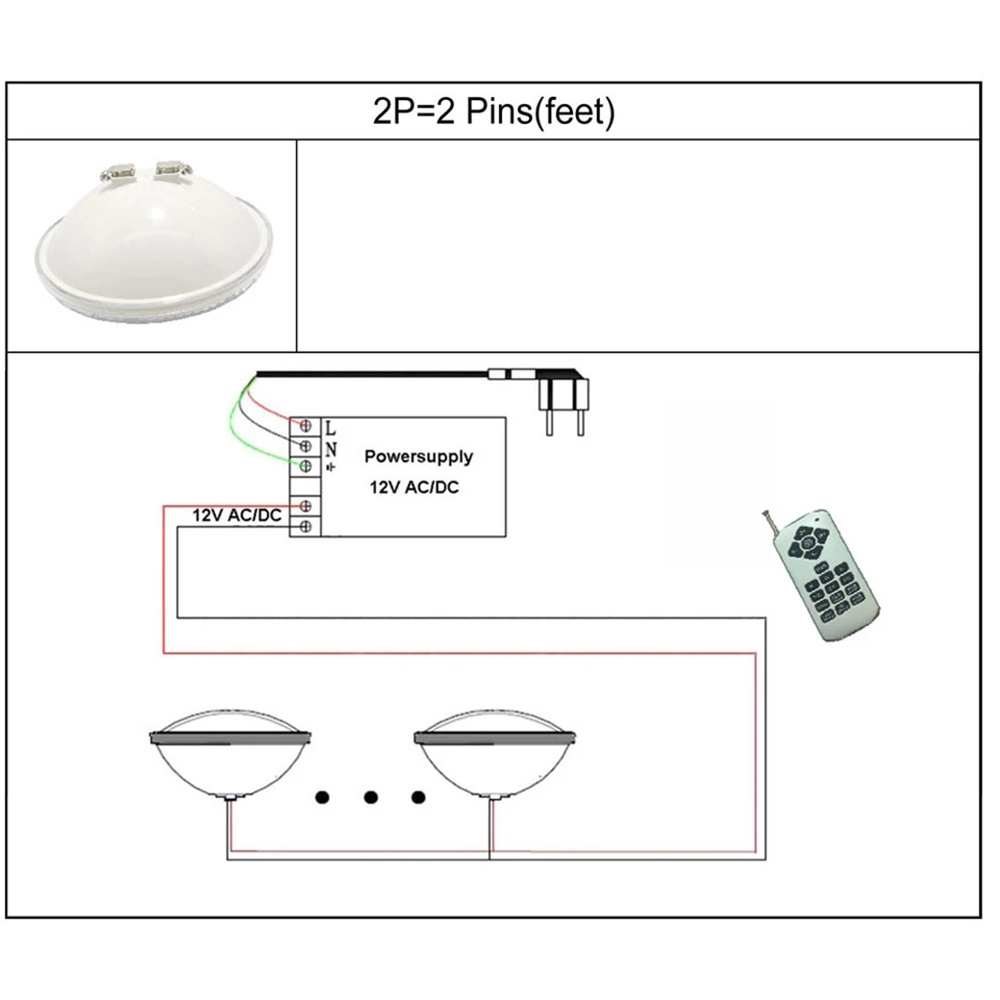 Luz LED RGB PAR56 de 25W para  - Xy Spa & Wellness George Town Photos avaliação e preço